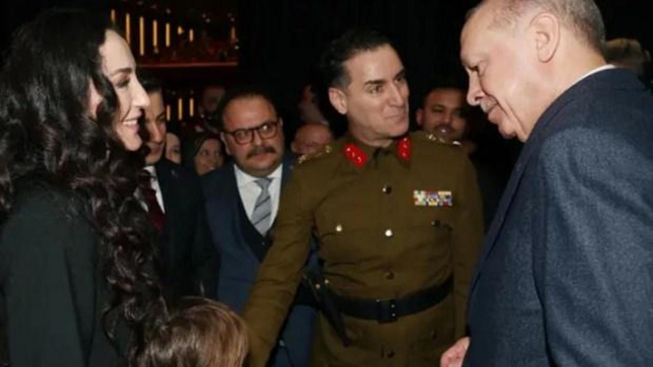 Oyuncu Bekir Aksoy ve Başkan Erdoğan arasında samimi diyalog!