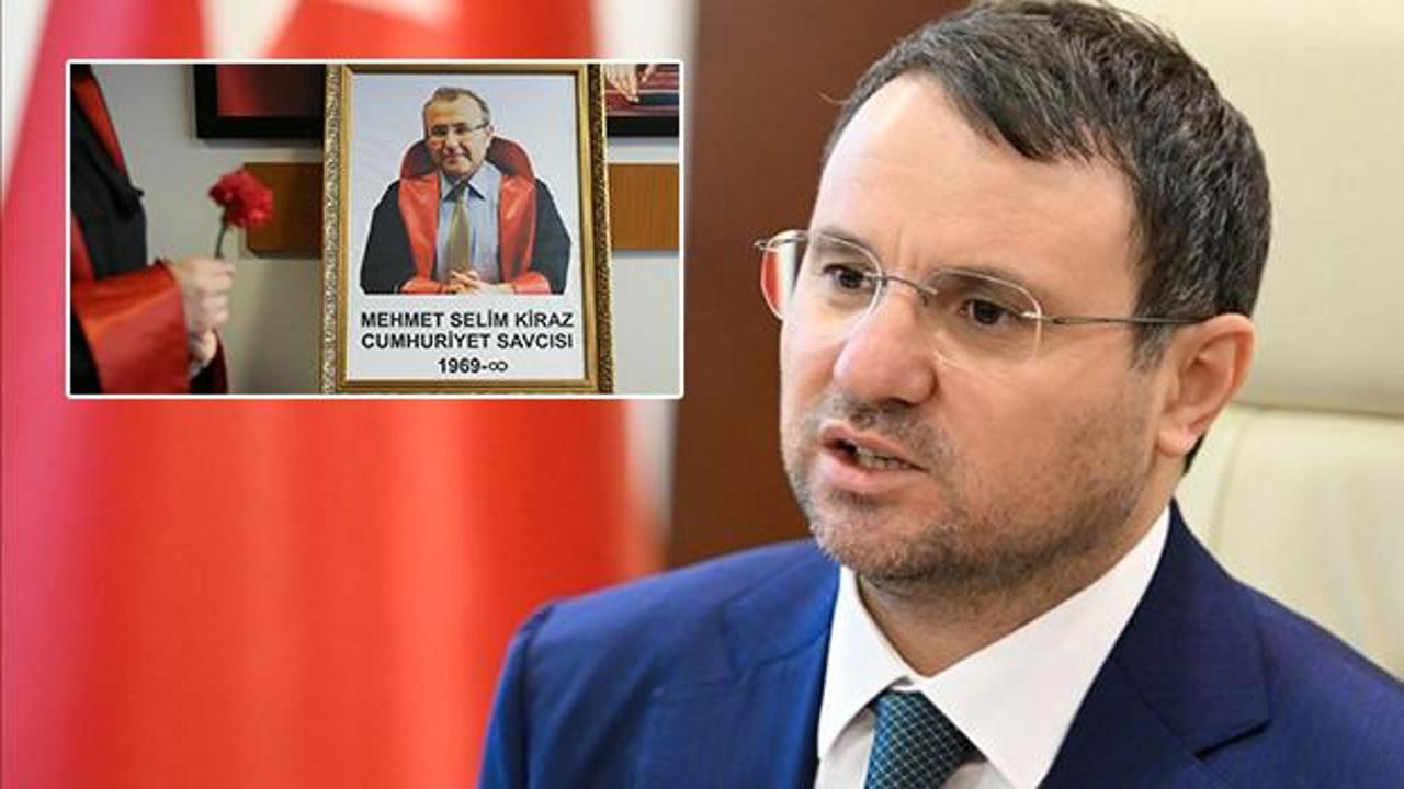 Şehit Savcı Mehmet Selim Kiraz'ı anma t&ouml;reni: Bakan G&uuml;rlek'ten &ouml;nemli a&ccedil;ıklamalar!
