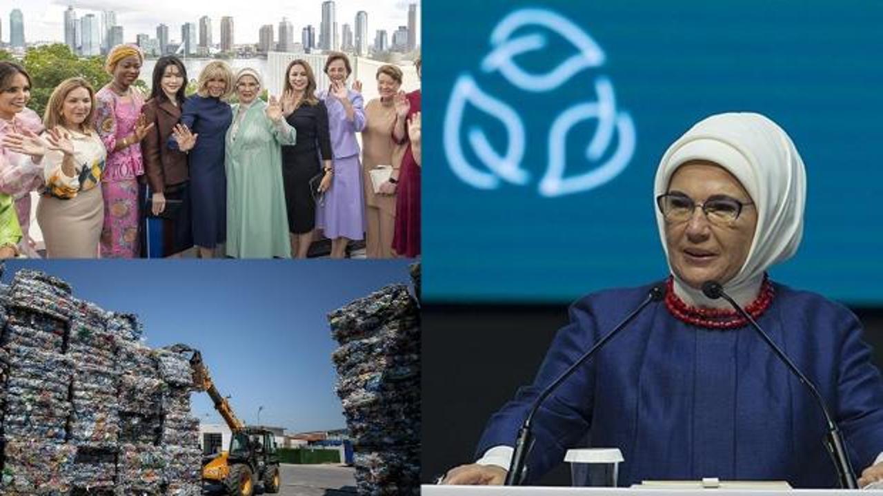 Emine Erdoğan'ın başlattığı 'Sıfır Atık'ta tarihi …