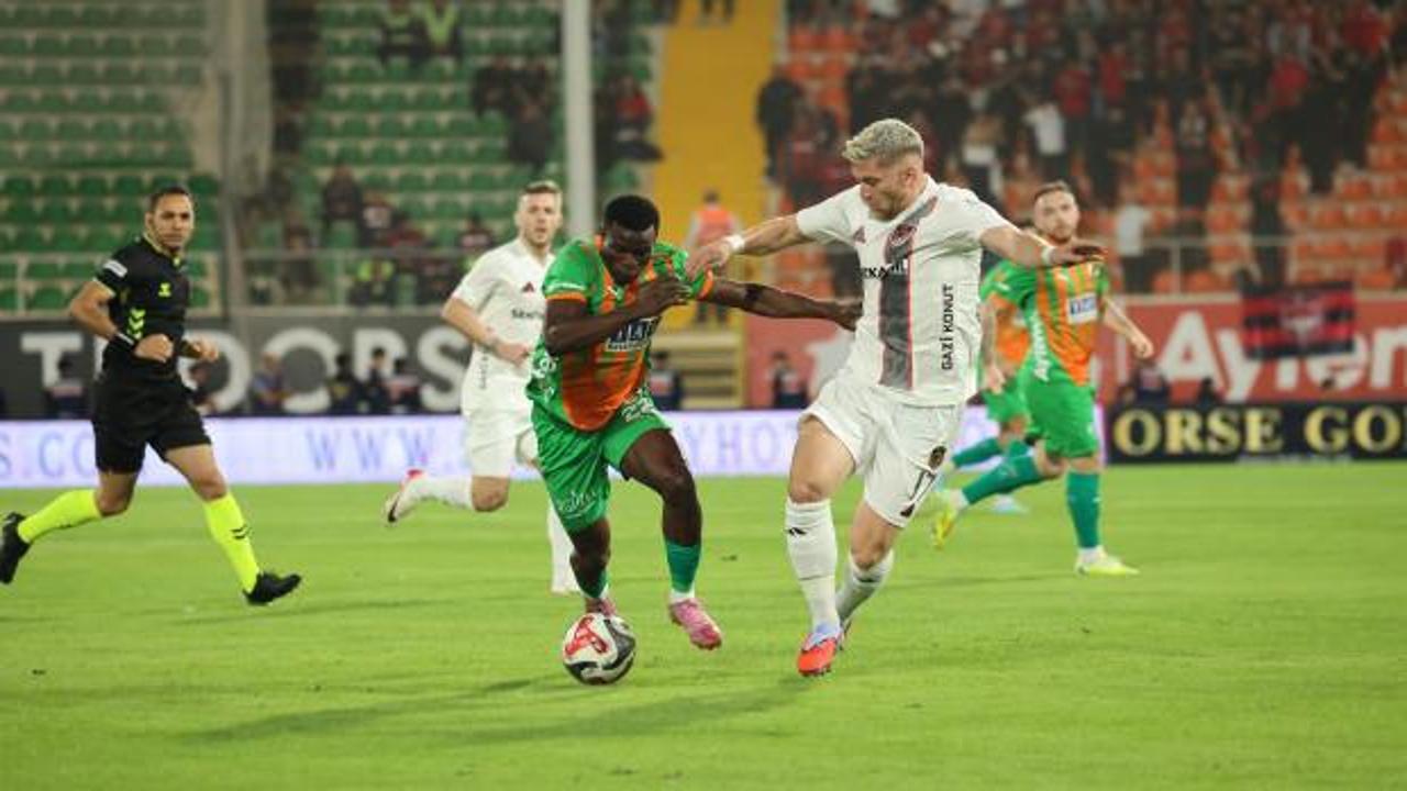 Süper Lig'de günün ikinci kapışması: Gaziantep FK-Alanyaspor | CANLI