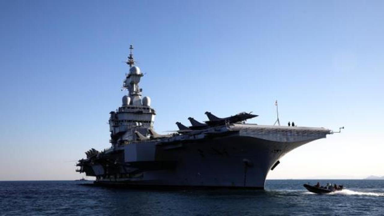 Yunan basını duyurdu: “Charles de Gaulle” Suda Üssü’nde!