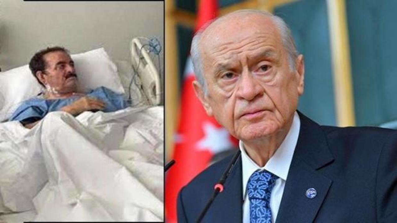 Bah&ccedil;eli'den İbrahim Tatlıses'e "ge&ccedil;miş olsun" telefonu