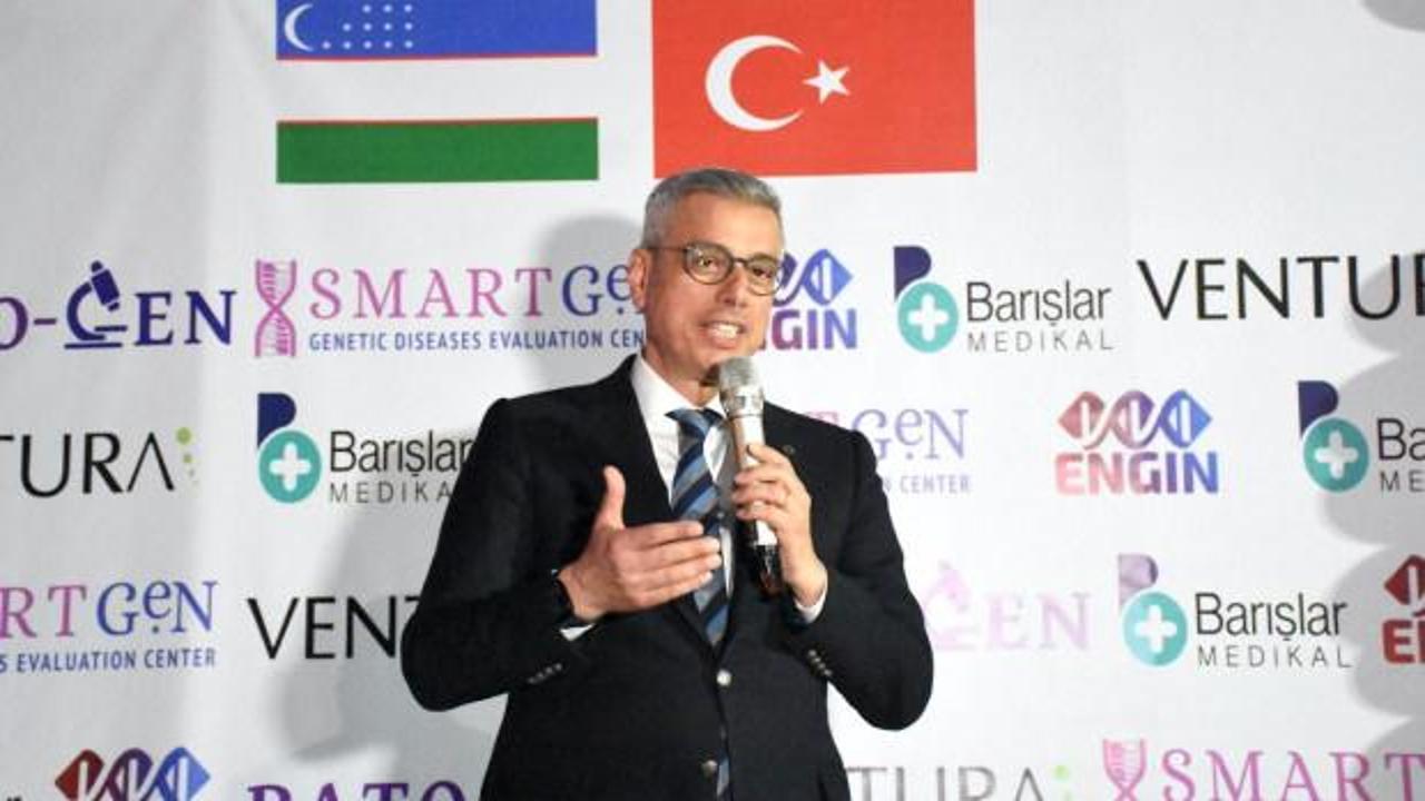 Bakan Memişoğlu &Ouml;zbekistan'da T&uuml;rk Yatırımı Tıbbi Laboratuvarın a&ccedil;ılışını yaptı