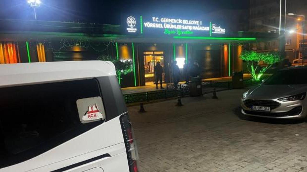 Belediyenin satış mağazasına silahlı saldırı