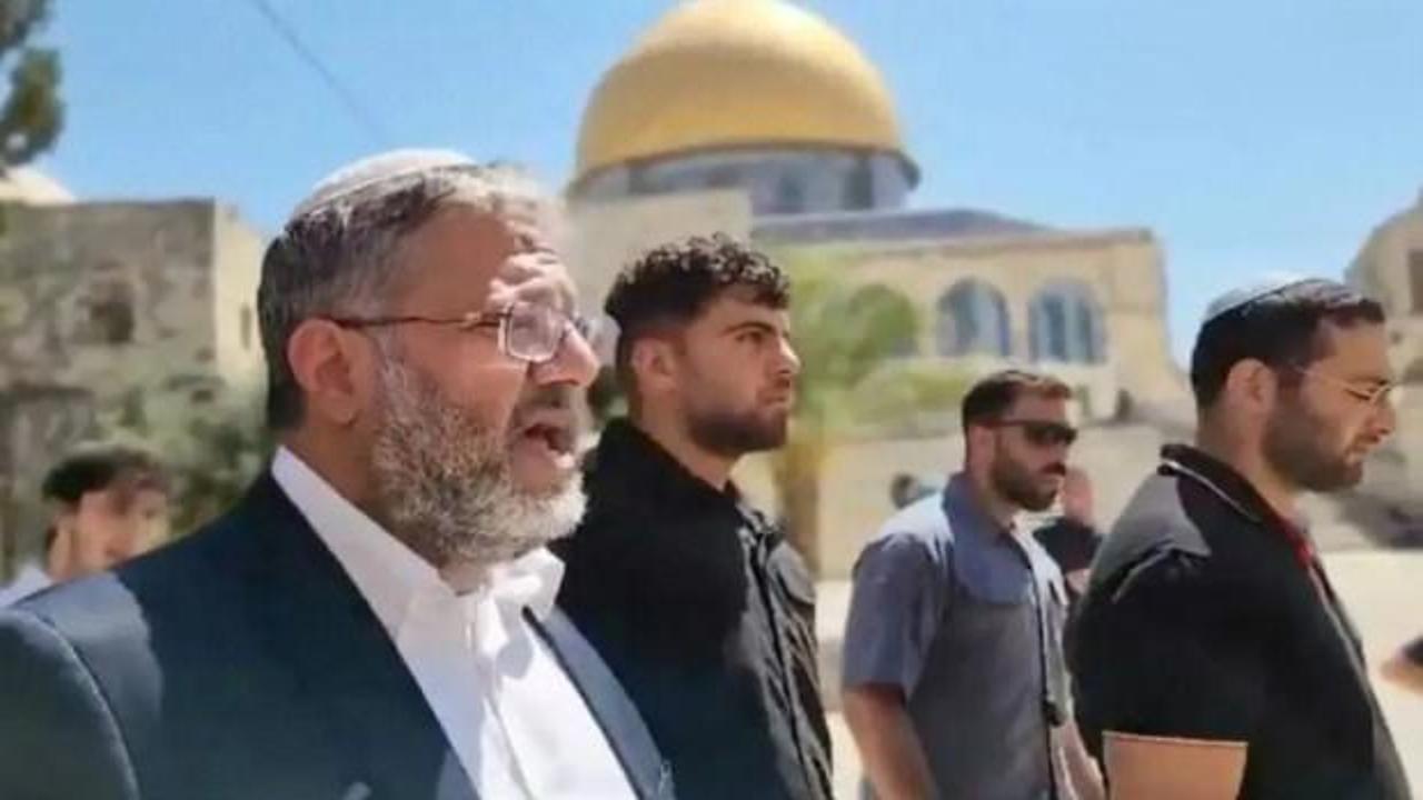 Ben-Gvir'den Mescid-i Aksa'da provokasyon