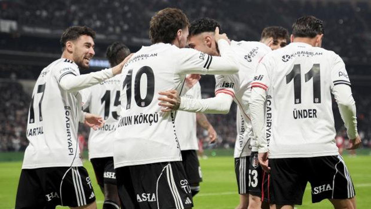 Dolmabahçe'de gol yağmuru! Kartal yıldızlarıyla yüksekten uçtu