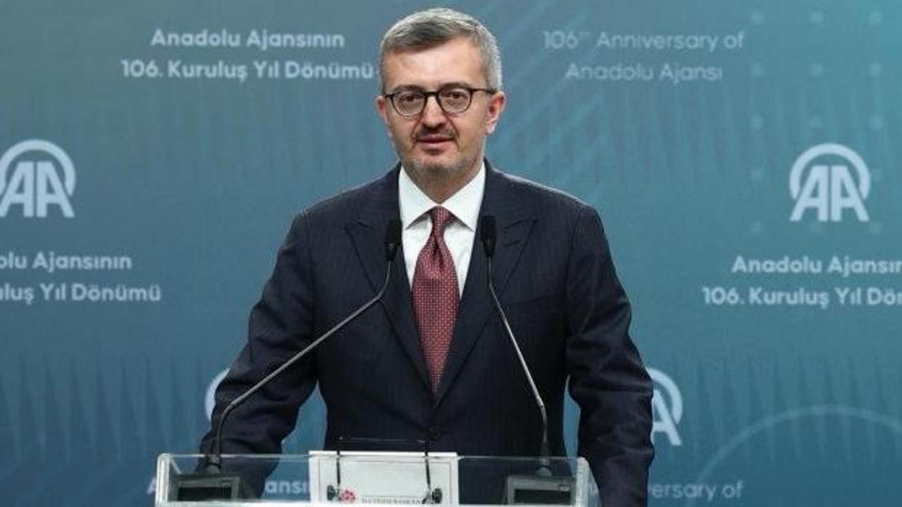 İletişim Başkanı Duran'dan AA'nın 106. kuruluş yıl d&ouml;n&uuml;m&uuml;ne ilişkin paylaşım