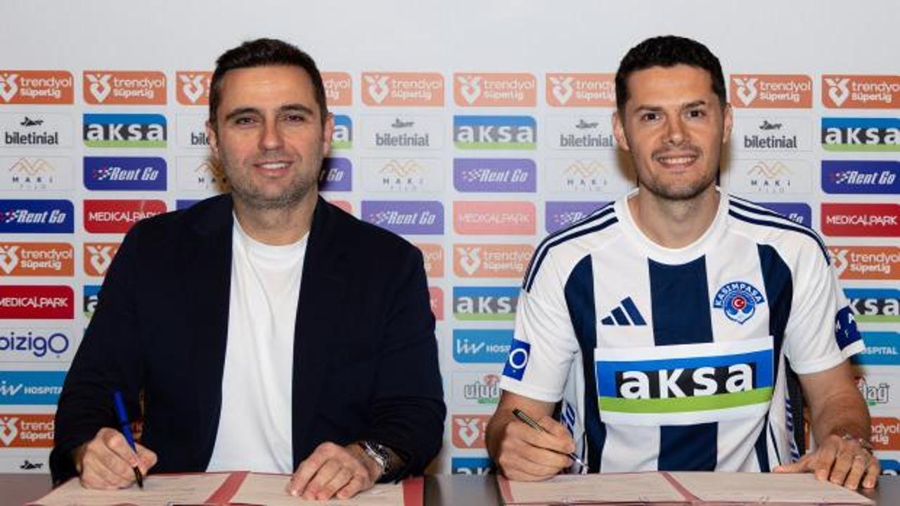 Kasımpaşa'dan kaptanına yeni s&ouml;zleşme!