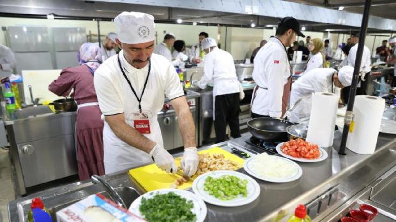 Konya y&ouml;resel yemek yarışması heyecanı başladı