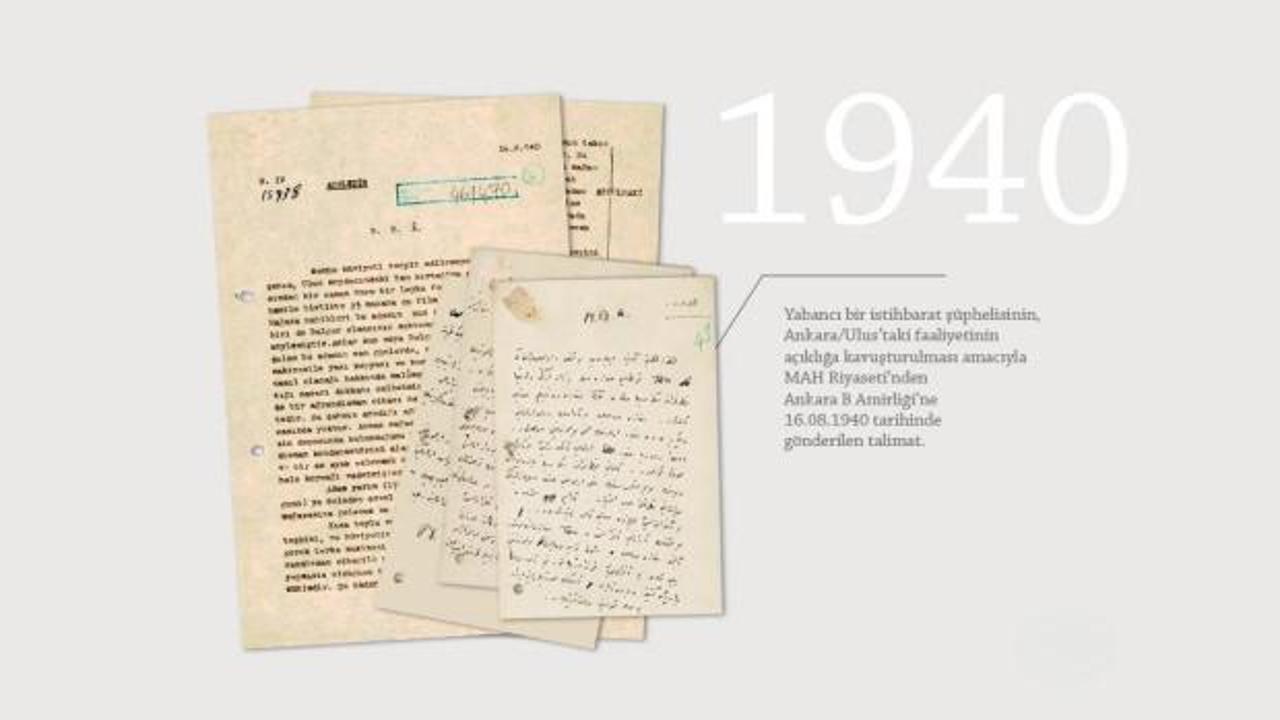 MİT paylaştı: 86 yıllık istihbarat raporu g&uuml;n y&uuml;z&uuml;ne &ccedil;ıktı