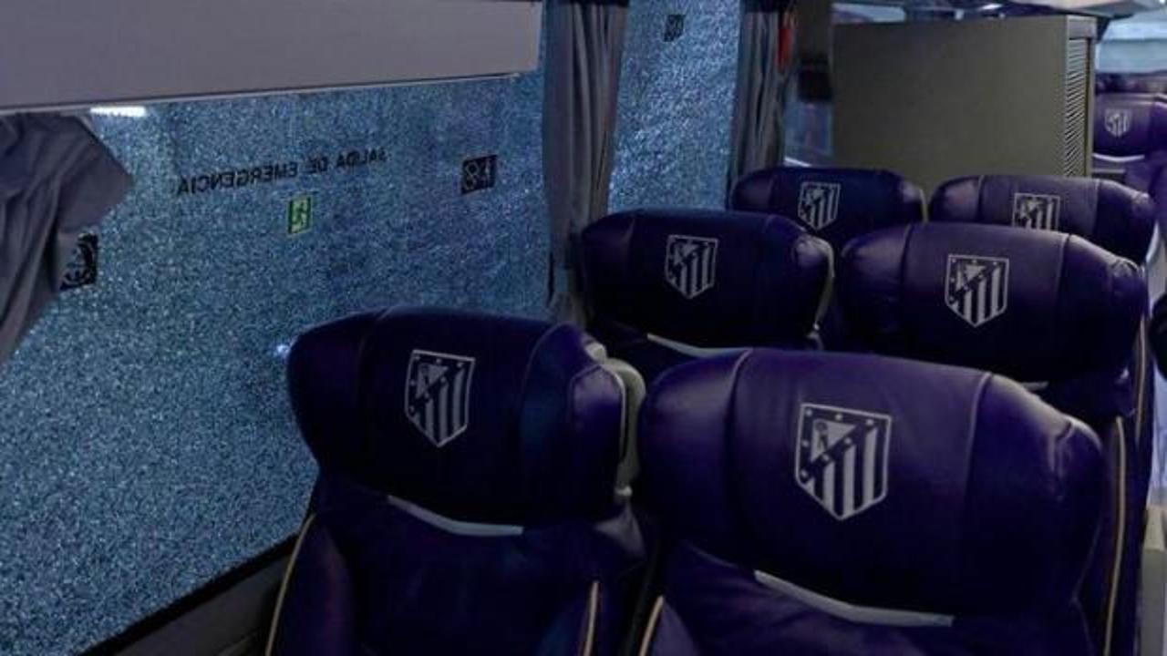 Şampiyonlar Ligi'nde 2-0'lık Barcelona galibiyeti sonrası Atletico Madrid'e saldırı