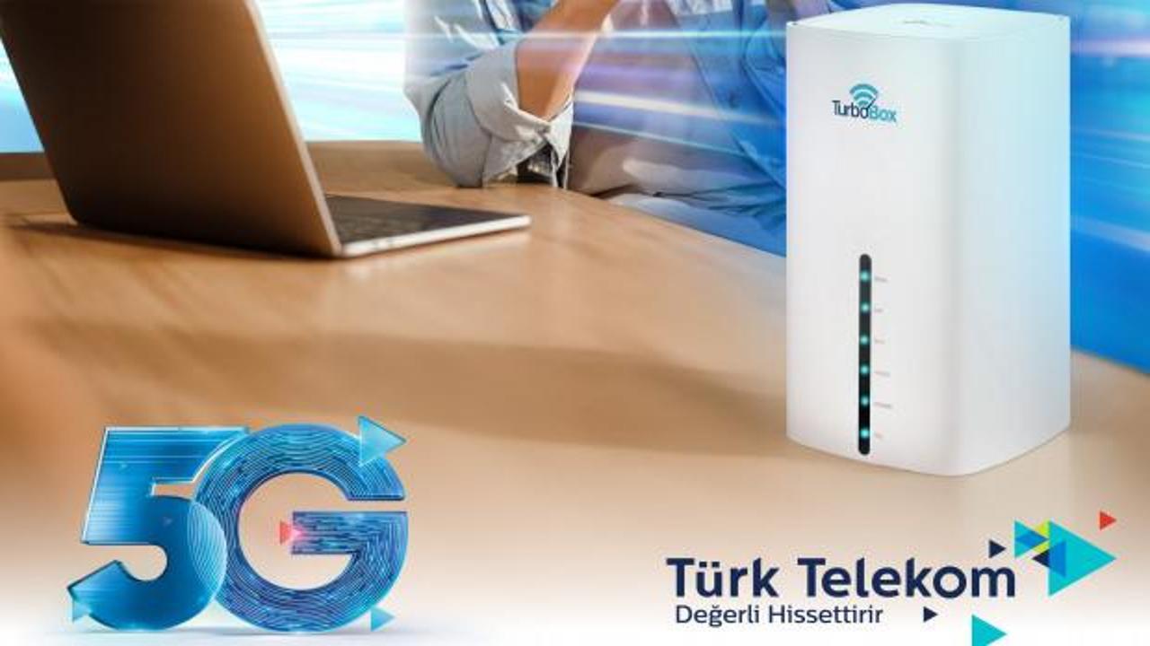 T&uuml;rk Telekom&rsquo;dan taşınabilir modem &ldquo;TurboBox&rdquo; ile 5G hızında internet deneyimi