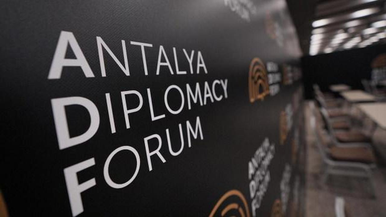 Antalya Diplomasi Forumu bug&uuml;n başlıyor