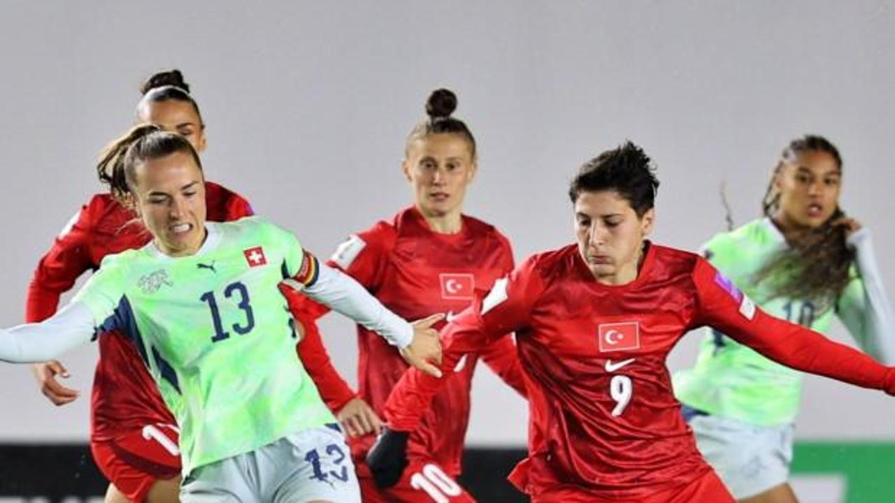 A Milli Kadın Futbol Takımı Sinop'ta İsvi&ccedil;re ile yenişemedi!