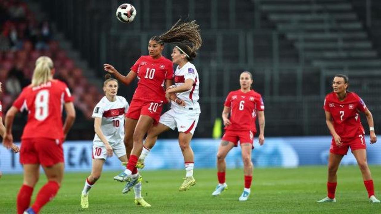 A Milli Takım D&uuml;nya Kupası Elemeleri'nde mağlup oldu