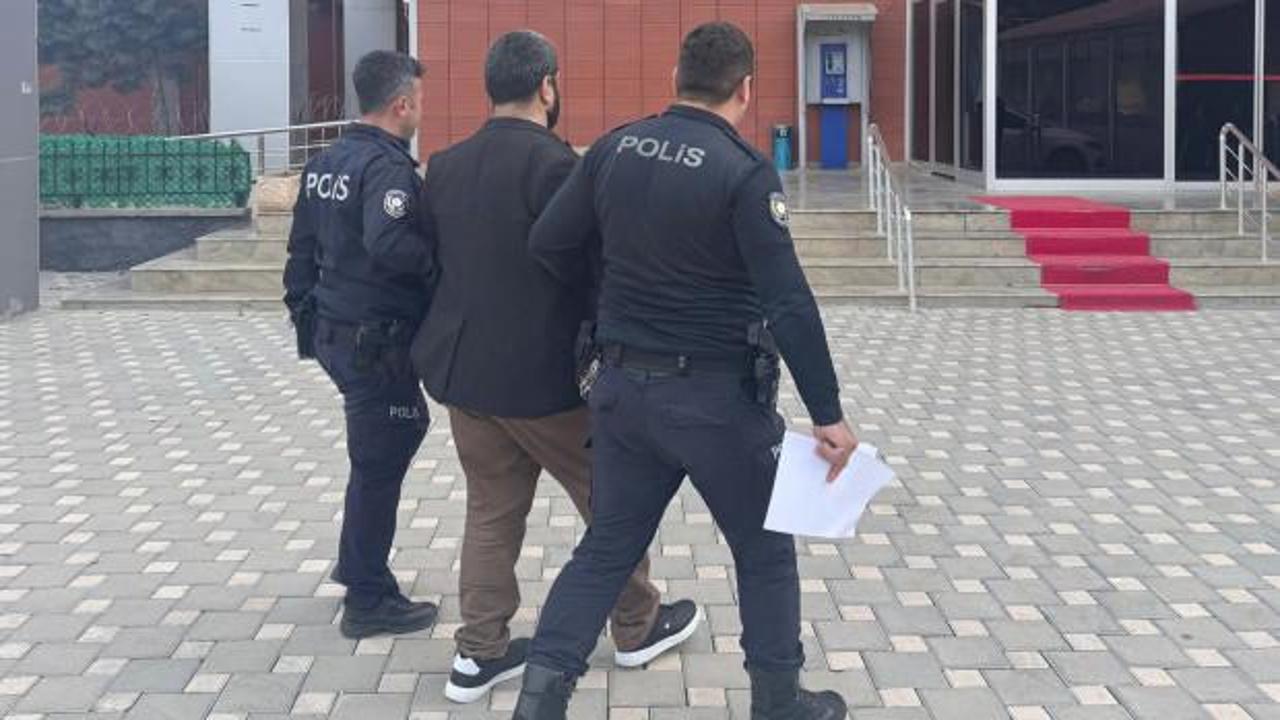 Adliyeyi hedef alan paylaşımlar yapan ş&uuml;pheli, tutuklandı