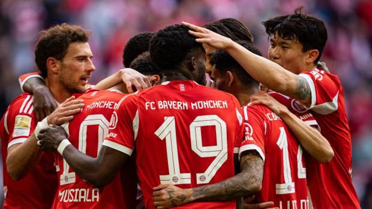 Bayern M&uuml;nih'ten tarihi şampiyonluk! Bitime 4 ma&ccedil; kala 109 golle ilan ettiler