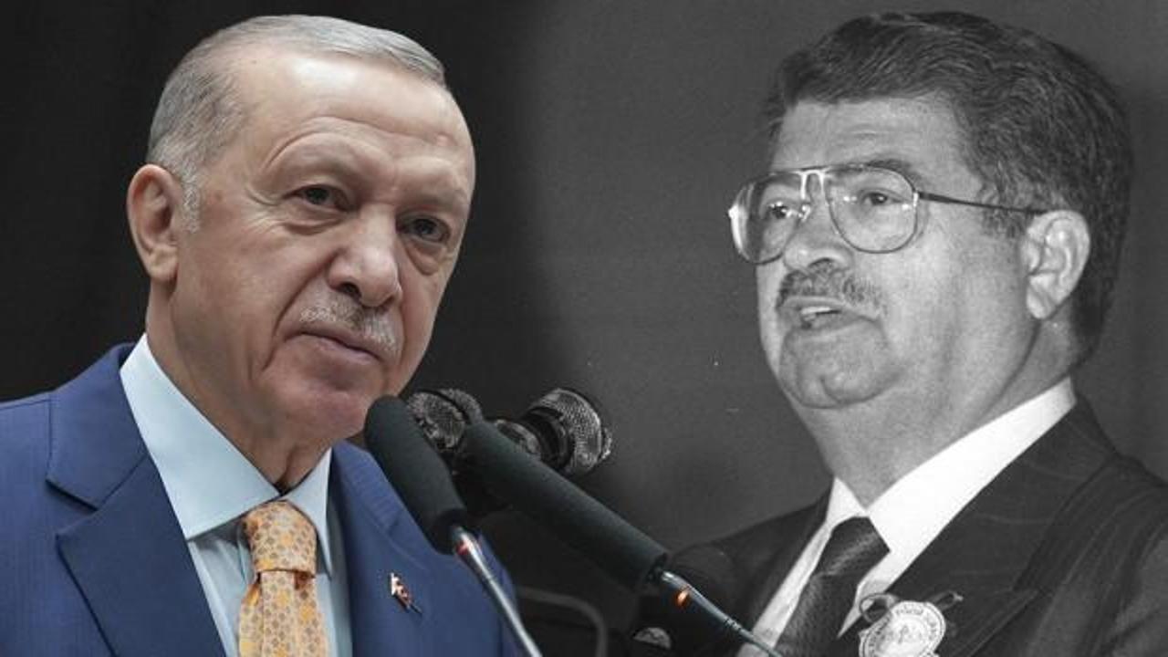 Cumhurbaşkanı Erdoğan, Turgut &Ouml;zal'ı andı