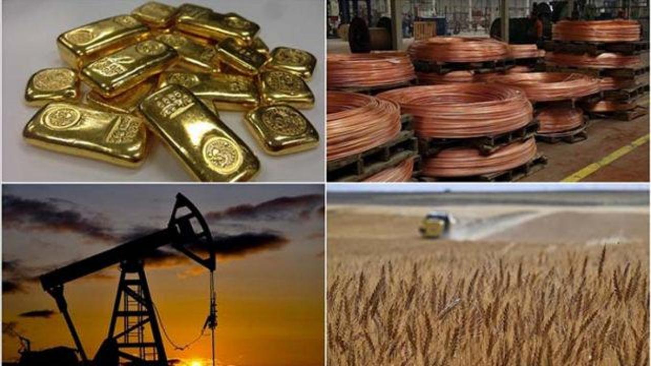 Emtia piyasasında metaller y&uuml;kselirken enerji geriledi