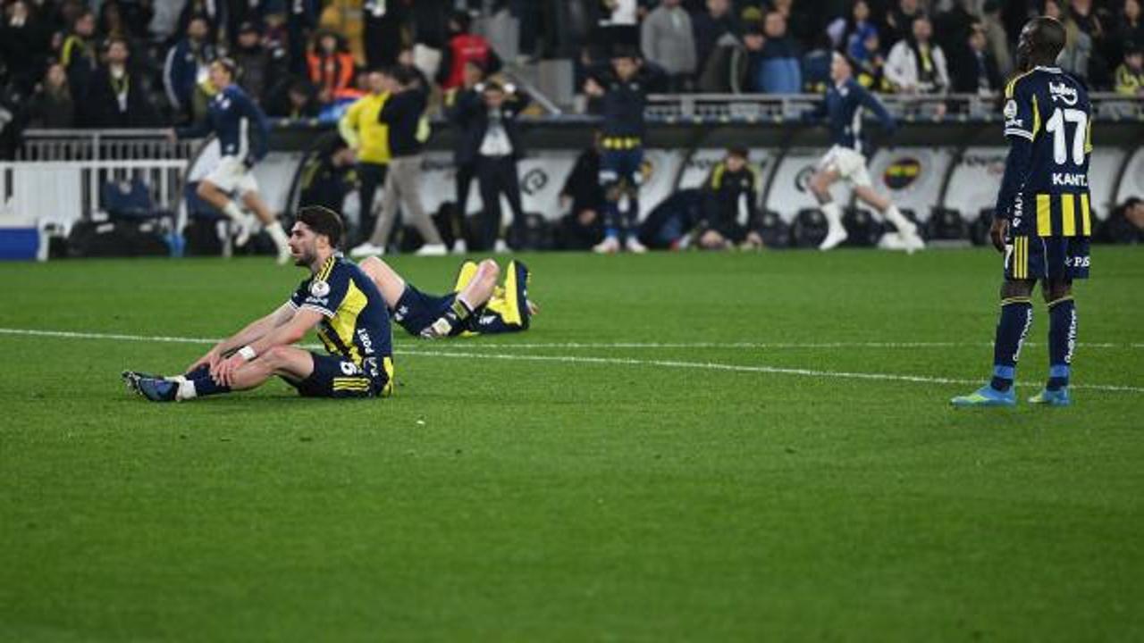 Fenerbahçe'ye 90+8'de Rizespor darbesi