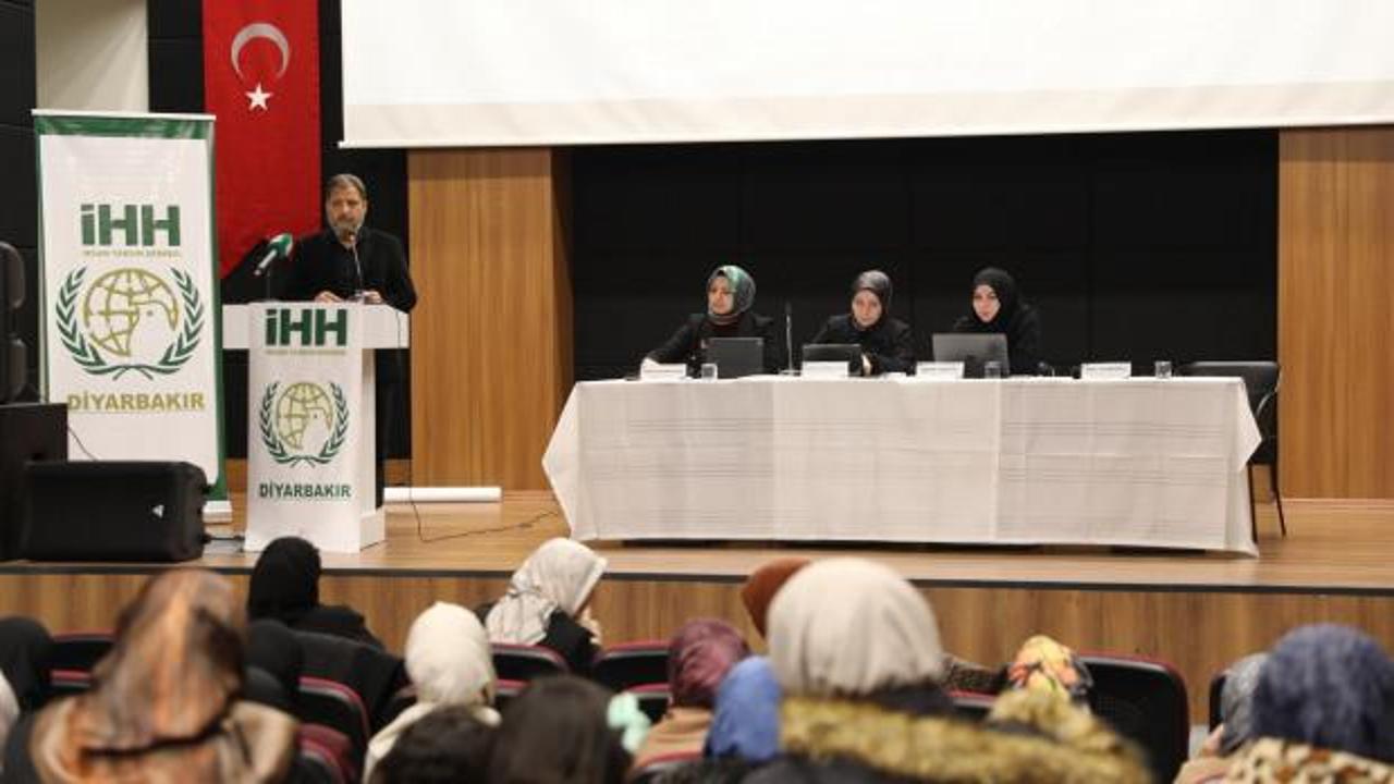 İHH, Diyarbakır&rsquo;da &lsquo;Sivil Toplumda Kadın&rsquo; paneli d&uuml;zenledi