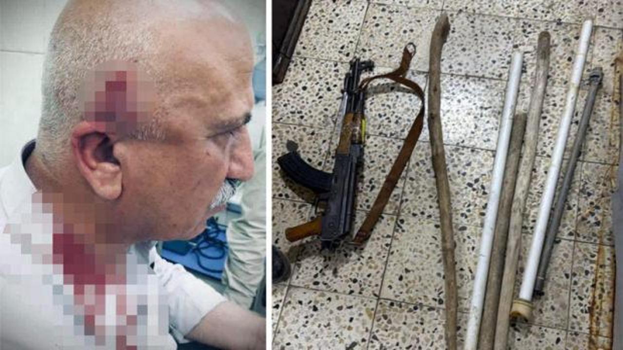 Kerk&uuml;k'te kaymakama bı&ccedil;aklı saldırı