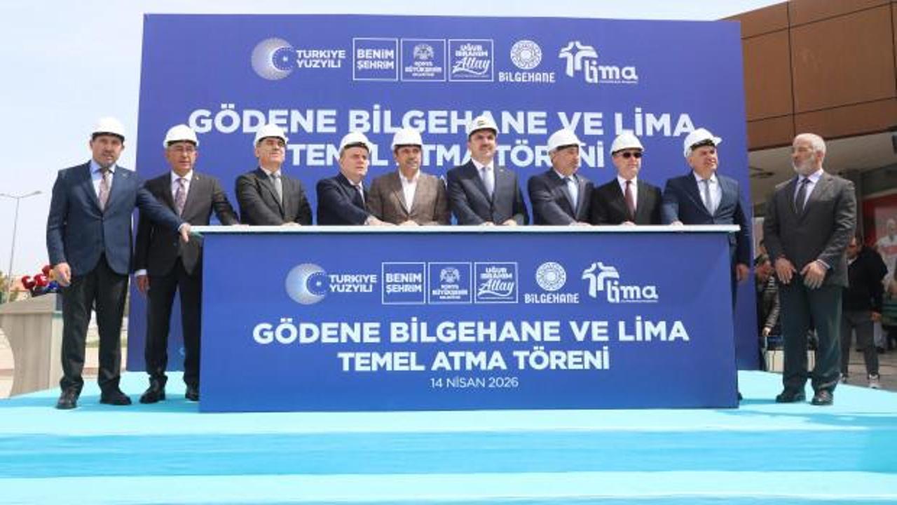 Konya B&uuml;y&uuml;kşehir'in G&ouml;dene'ye kazandıracağı Bilgehane ve Lima binasının temeli atıldı