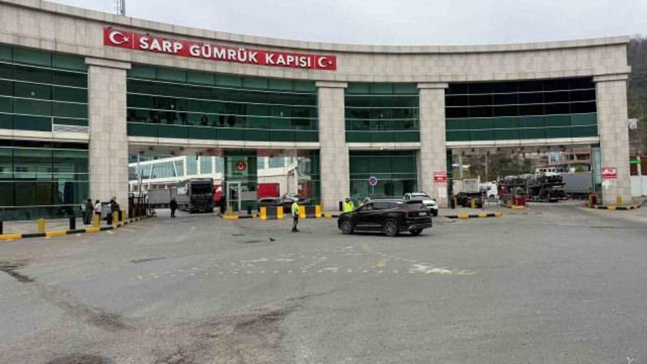 Sarp Sınır Kapısı'ndan 2026'nın ilk &ccedil;eyreğinde 1 milyona yakın yolcu ge&ccedil;ti
