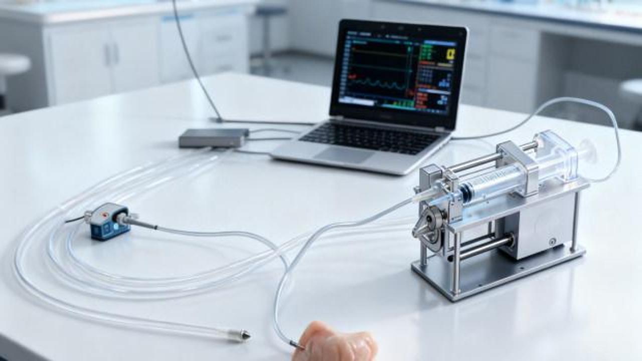 YT&Uuml;&rsquo;l&uuml; Profes&ouml;rlerden ameliyatlarda riski sıfırlayan &lsquo;Akıllı Şırınga&rsquo;