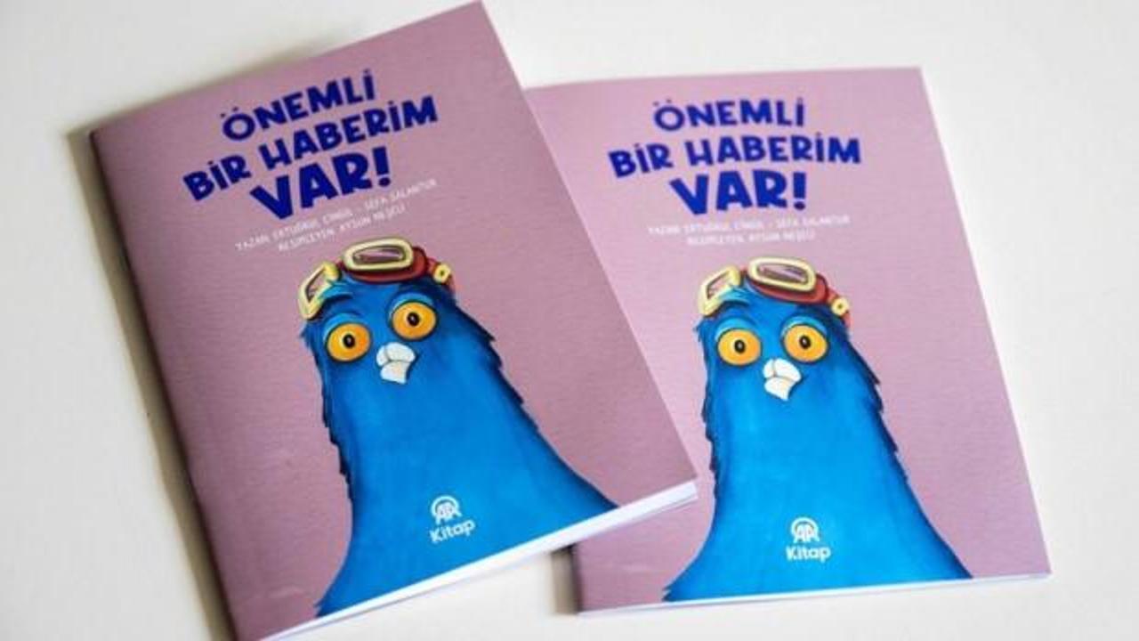 Anadolu Ajansının ilk &ccedil;ocuk kitabı "&Ouml;nemli Bir Haberim Var" yayımlandı