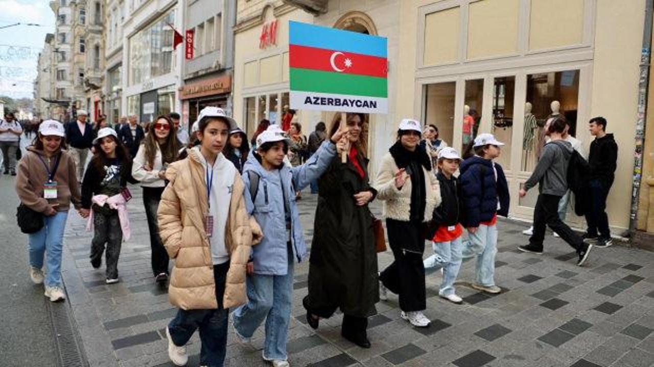 Avrasya'nın &ccedil;ocukları İstanbul'u keşfetti