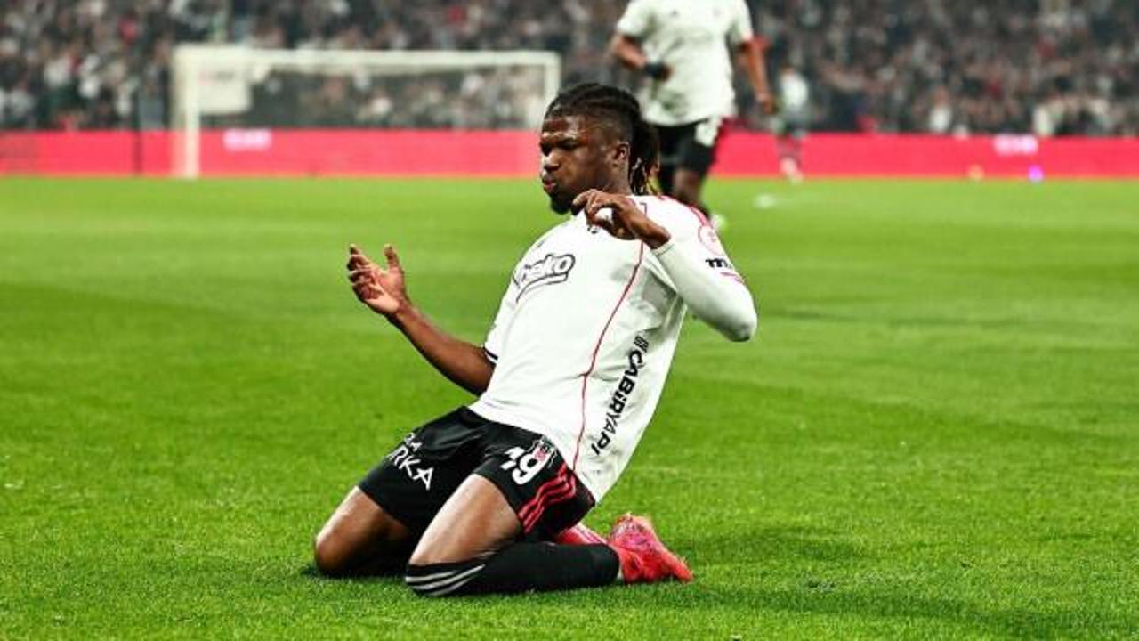 Beşiktaş'ın yıldızı 3 aylık hasreti bitirdi