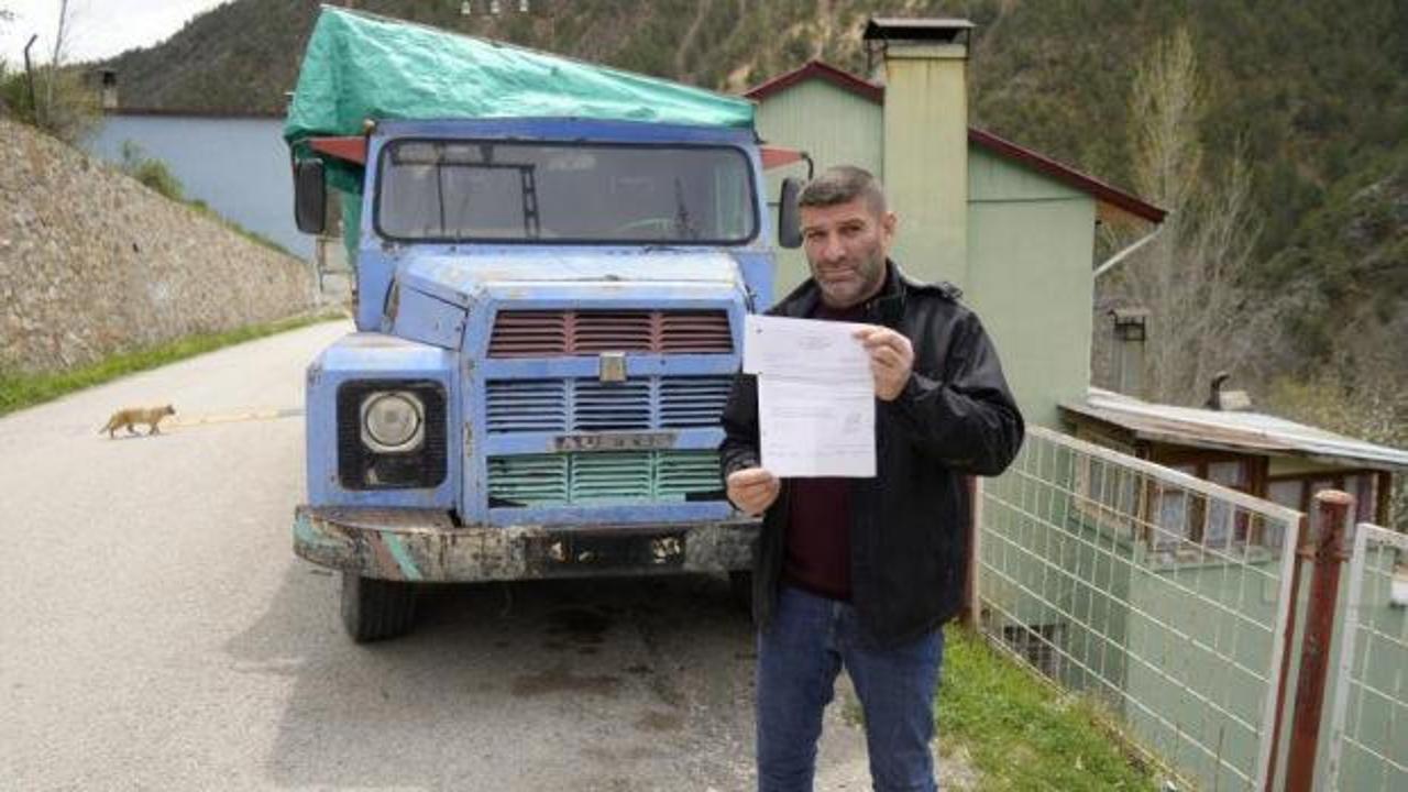 G&uuml;m&uuml;şhane'den &ccedil;ıkartmadığı aracına FSM'den ceza geldi1