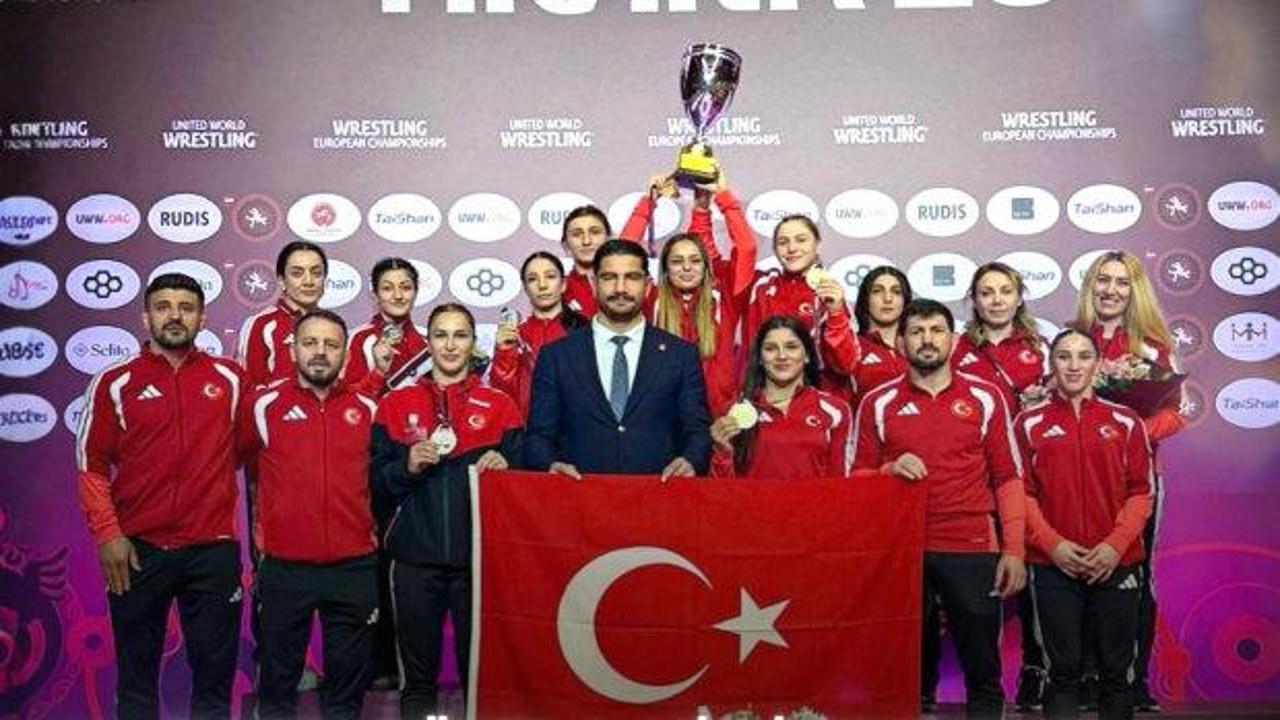 Kadın G&uuml;reş Milli Takımı, Avrupa ikincisi