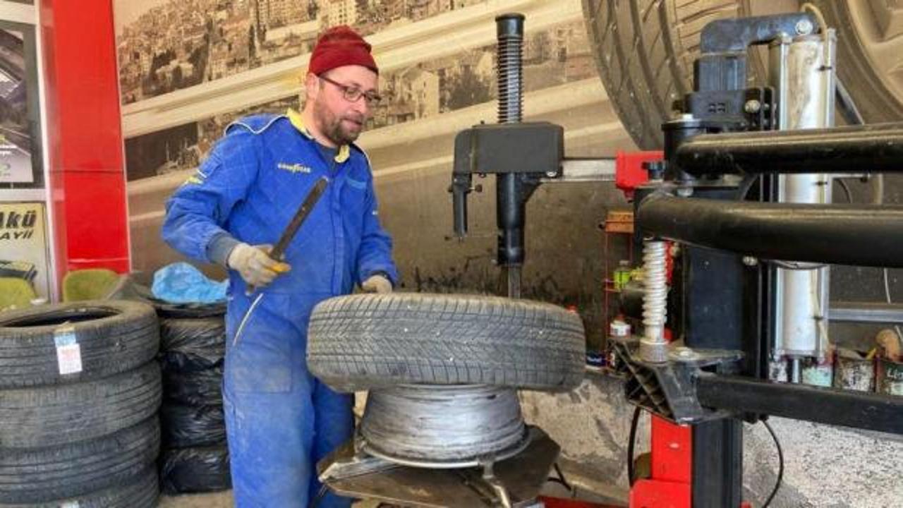 Kış lastiği zorunluluğu bitti! s&uuml;r&uuml;c&uuml;ler yaz lastiğine y&ouml;neldi