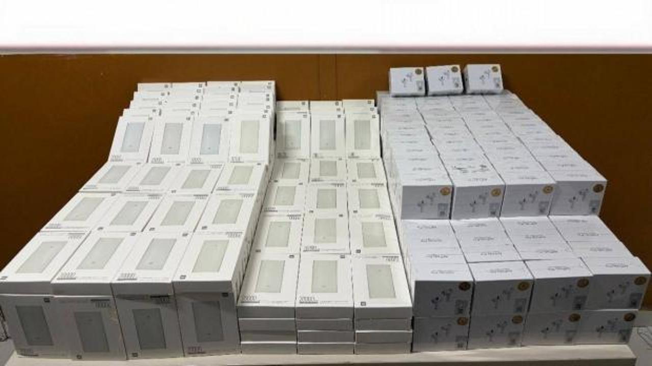 Kocaeli'de 4,4 milyon TL&rsquo;lik ka&ccedil;ak elektronik operasyonu