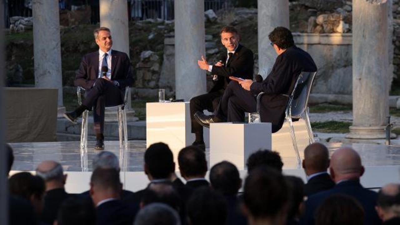 Macron Türkiye'yi işaret etti! Rusya'dan Yunanistan'a 'nükleer' tehdit!