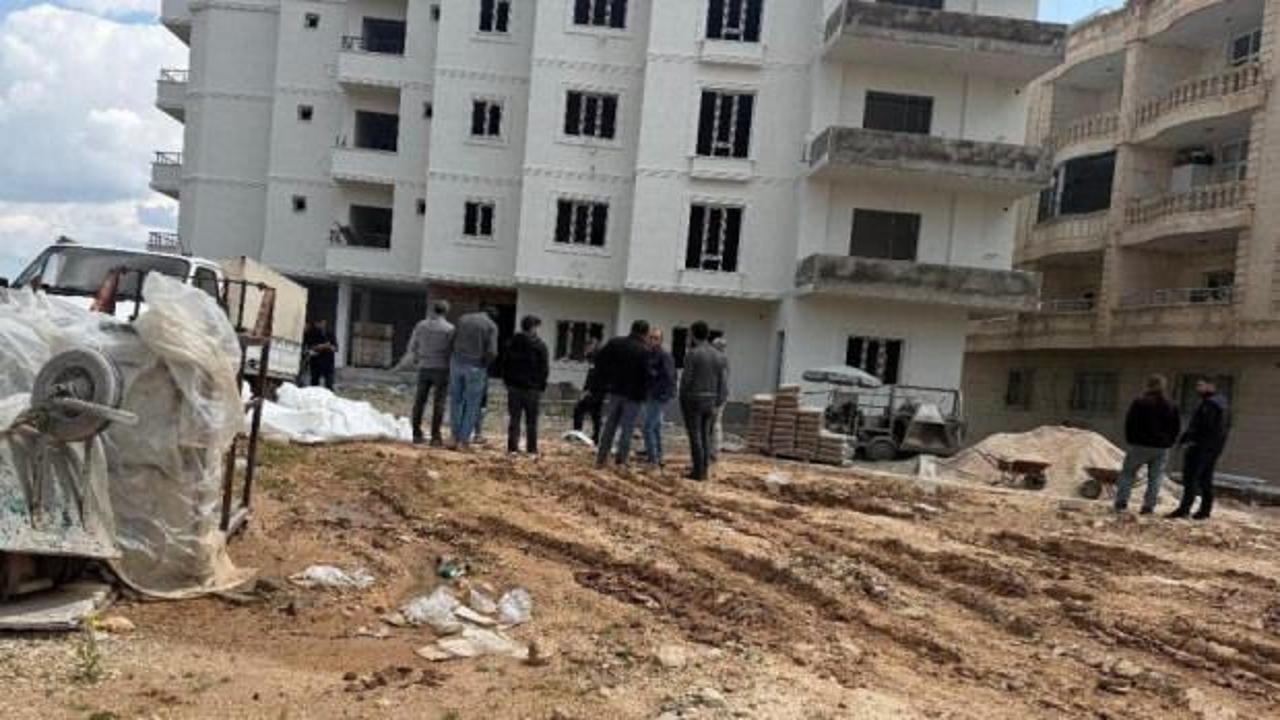 Mardin&rsquo;de inşaattan d&uuml;şen iş&ccedil;i &ouml;ld&uuml;