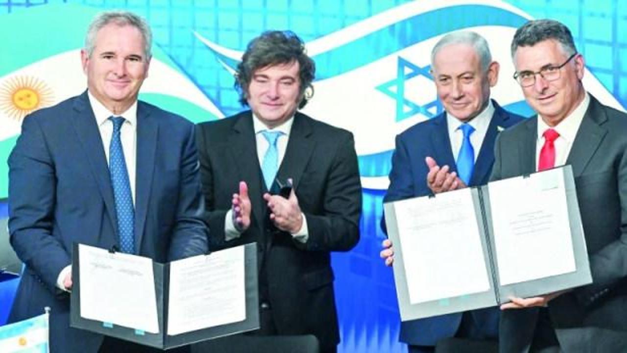 İmzalar atıldı! Arjantin'den tepki &ccedil;eken Filistin kararları