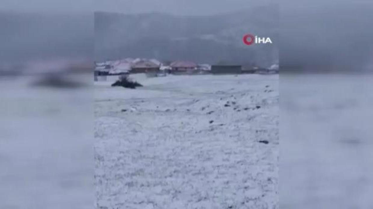 Ankara'nın Yüksek Kesimlerinde Mayıs Ayında Kar Yağışı Etkili Oldu