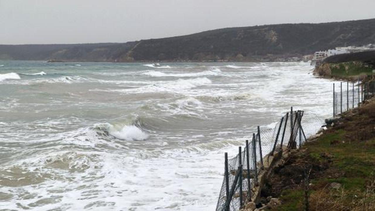 Adalar Denizi'nin kuzeyi i&ccedil;in 'fırtına' uyarısı