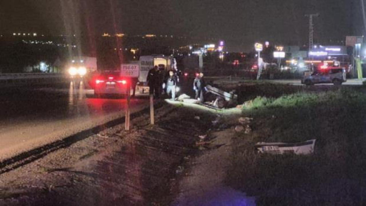 Ankara'da feci kaza: 1 &ouml;l&uuml;, 2 yaralı