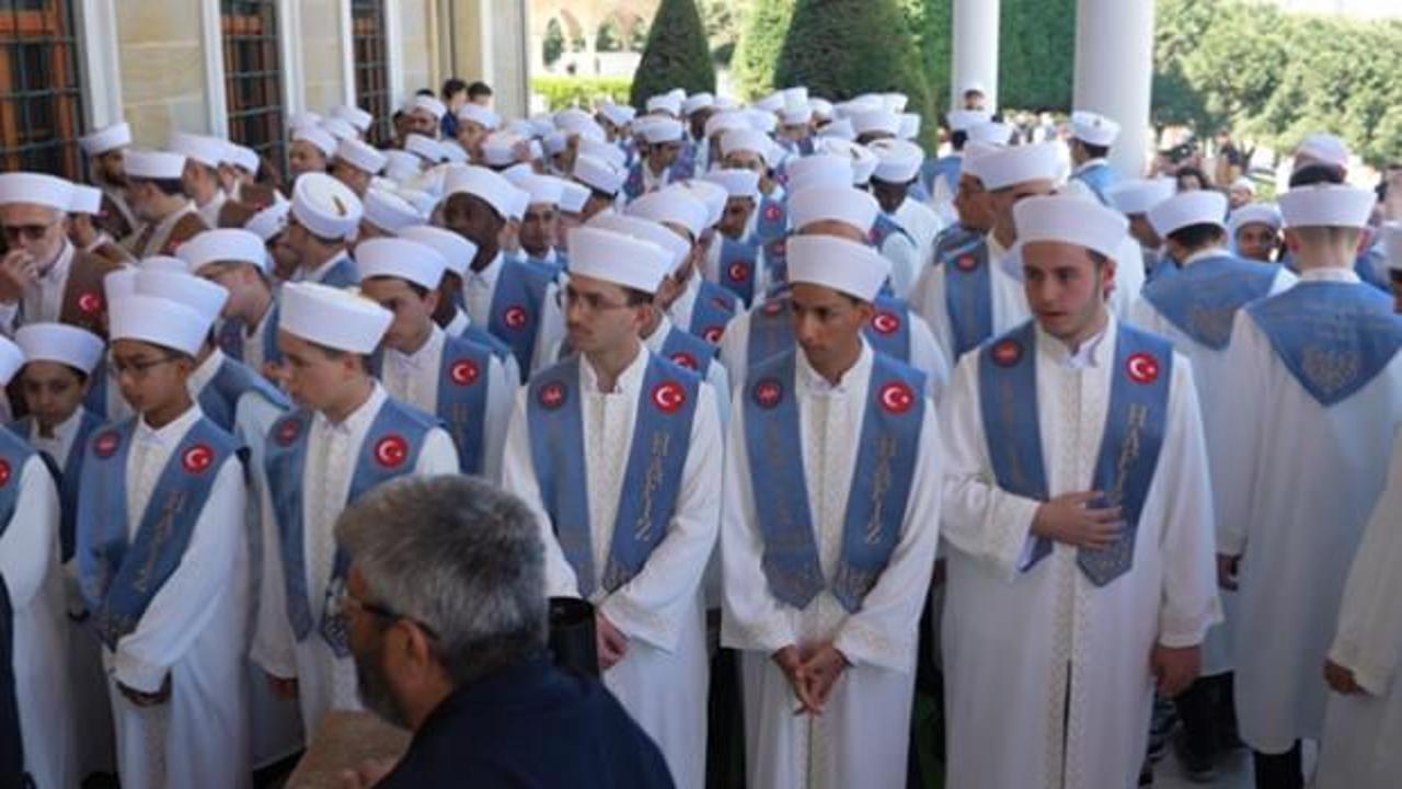 Aynı g&uuml;n iki sevin&ccedil;! Dev k&uuml;lliye a&ccedil;ıldı! 232 hafız icazet aldı