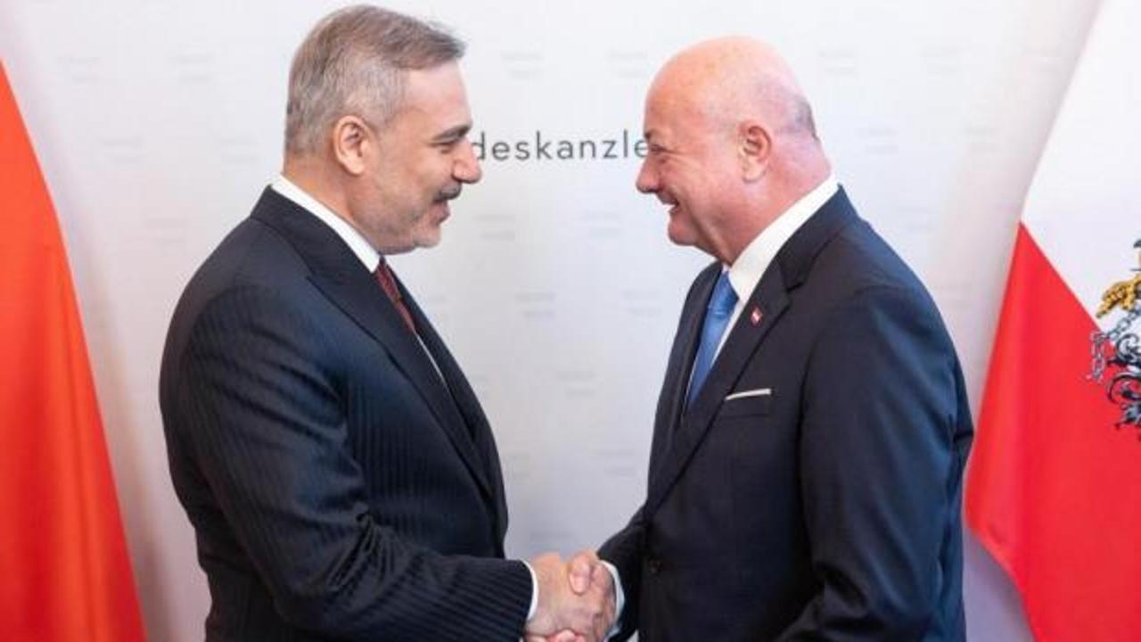 Bakan Fidan, Avusturya Başbakanı Stocker ile g&ouml;r&uuml;şt&uuml;