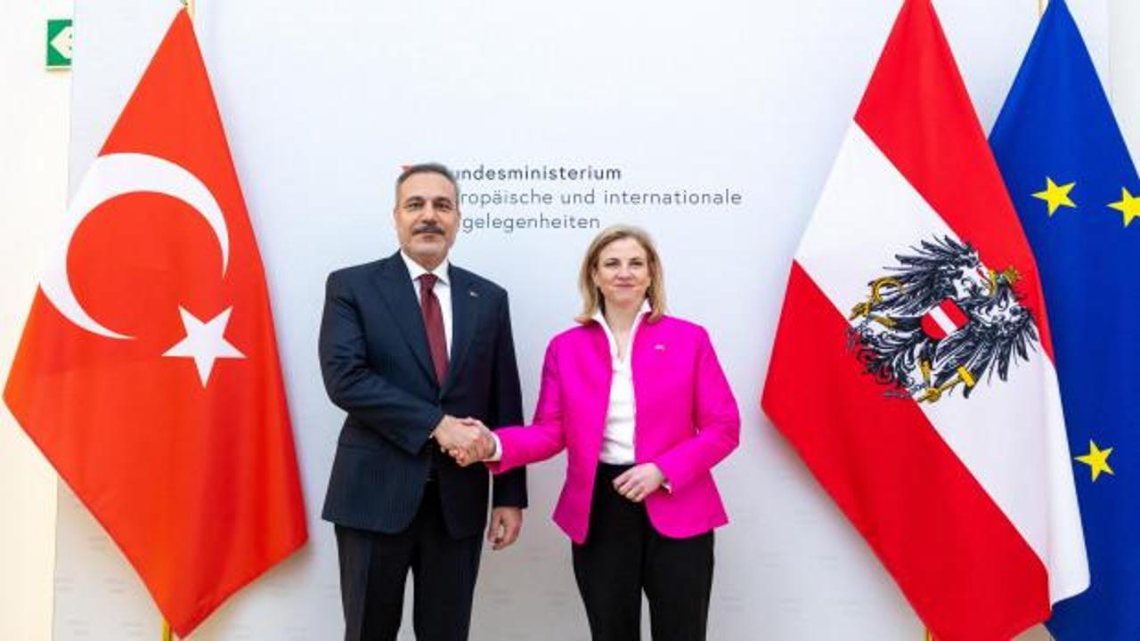 Bakan Fidan'dan Avusturyalı mevkidaşıyla kritik g&ouml;r&uuml;şme