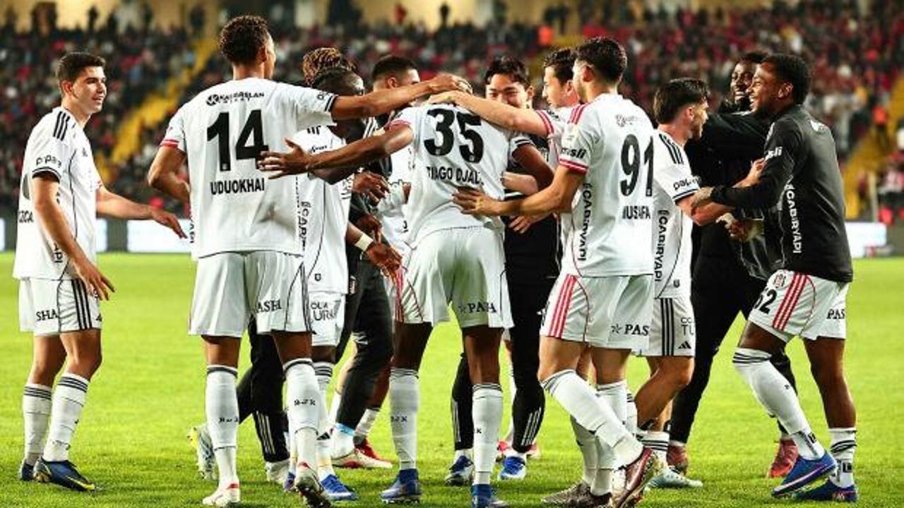 Beşiktaş, Gaziantep'te fişi ilk yarıda çekti