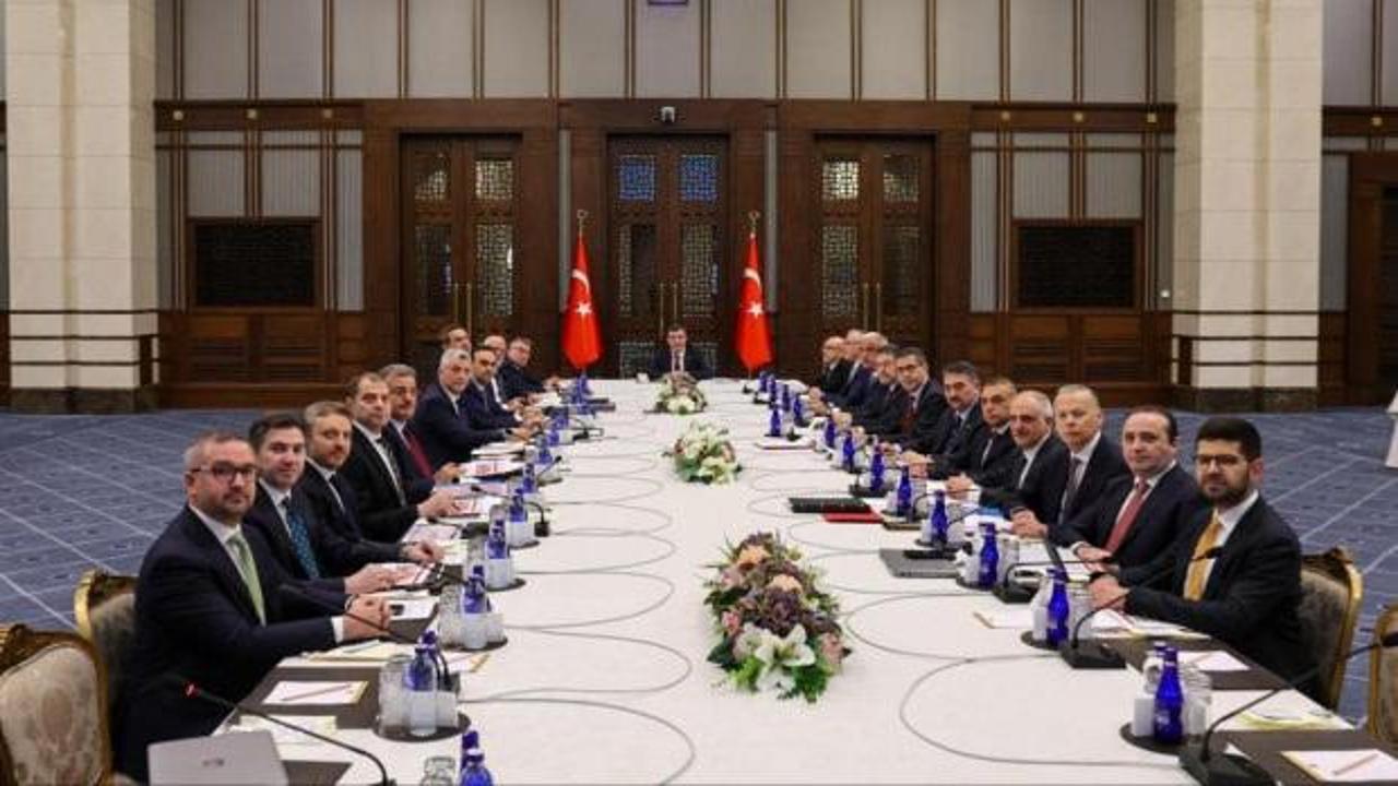 Cumhurbaşkanı Yardımcısı Yılmaz başkanlığında EKK toplandı