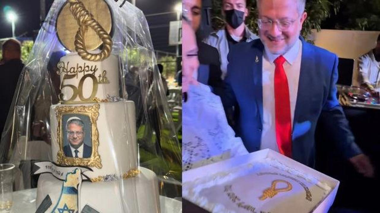 D&uuml;nyayı karıştıran kutlama! Ben-Gvir doğum g&uuml;n&uuml; kutlamasında da rahat durmadı
