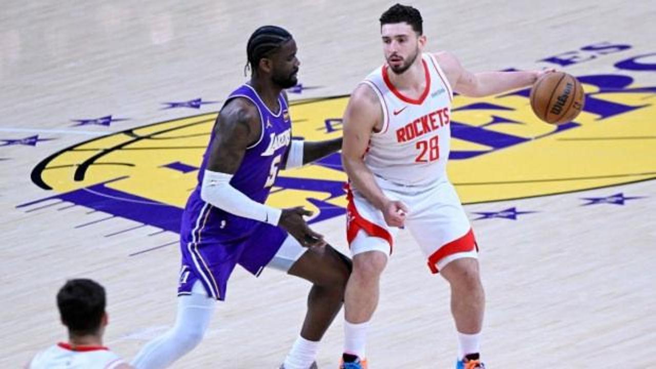 Rockets, Lakers'a kolay boyun eğmiyor! Alperen'in performansıyla seri 3-2'ye geldi