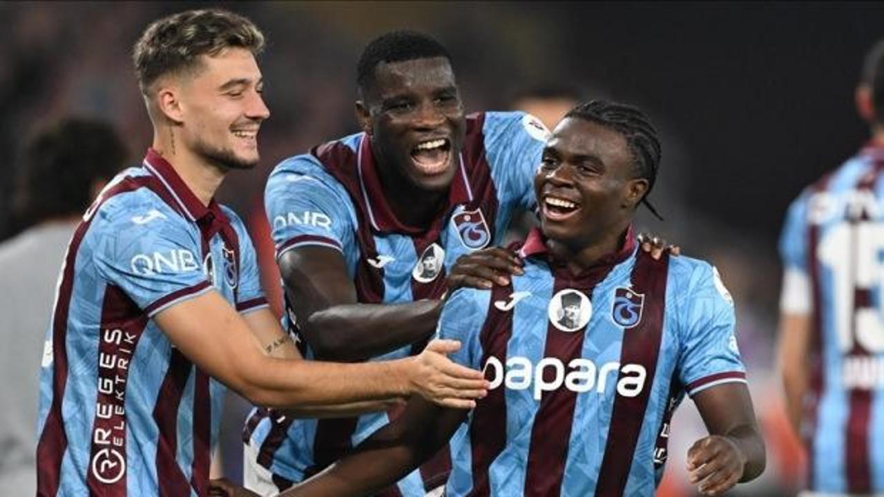 Trabzonspor S&uuml;per Lig tarihine ge&ccedil;ti!